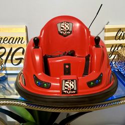 Flybar 6-Volt Battery Powered Electric Bumper Cars - Kids Toy