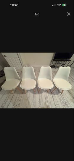 FREE White Chairs!!! Great condition