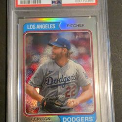 PSA10 2023 Topps Heritage Clayton Kershaw Numbered  Card