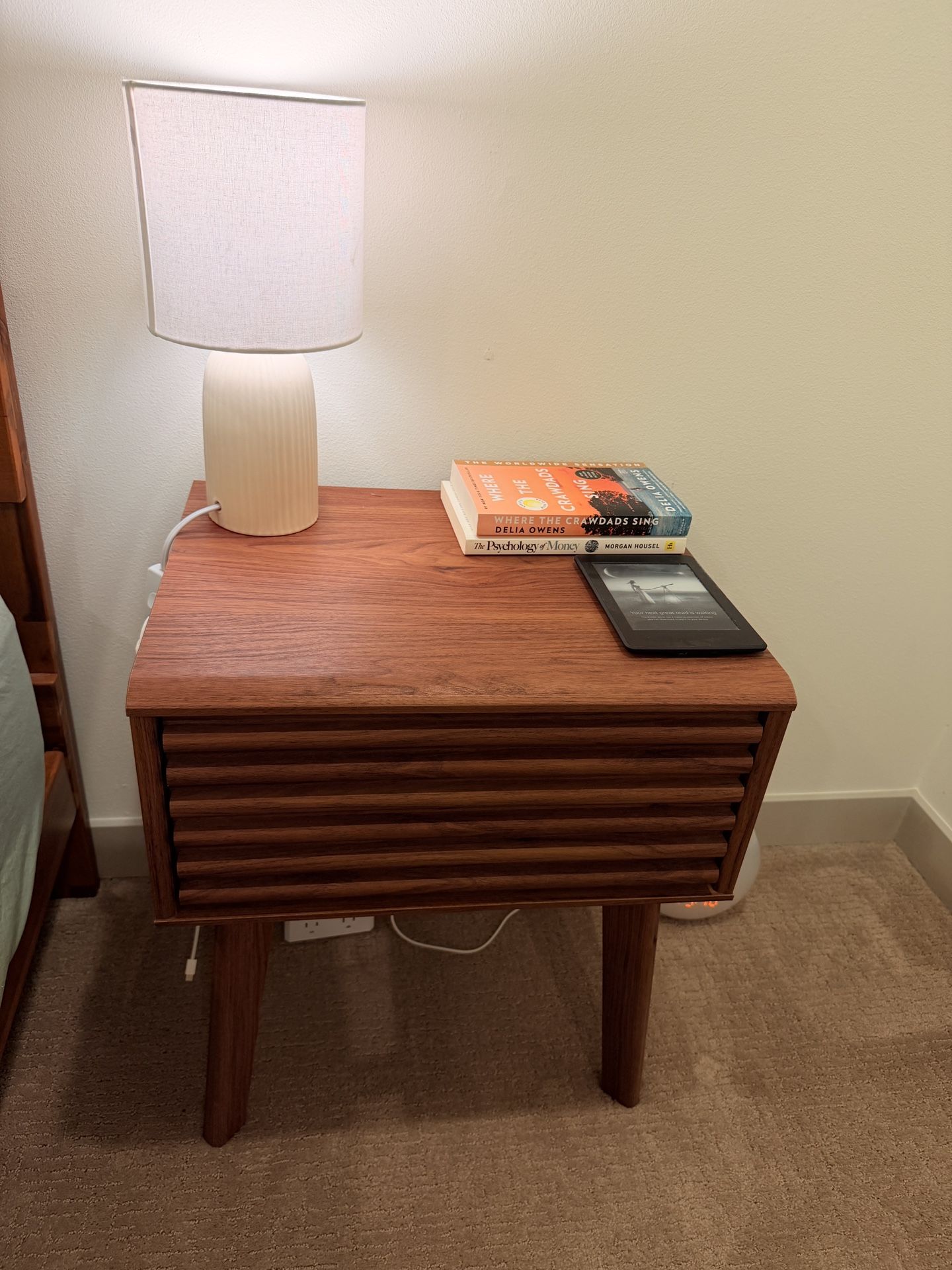 Wood Nightstand