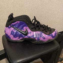 Foamposites Purple Camo