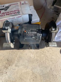 Black & Decker 6 inch bench grinder