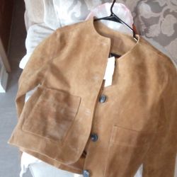 Women's Size Small Leather Jacket Real Leather