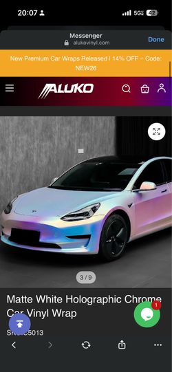 Car WrapMatte Finish