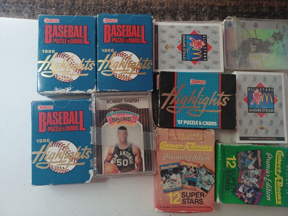 Vintage Baseball Cards Donruss Collect A Books SEALED