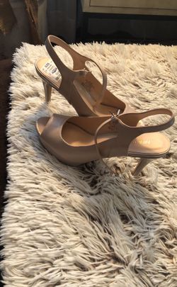 Never worn, Nine West open toe heels
