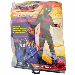Miles Morales Spider Man Costume Medium 8-10 youth