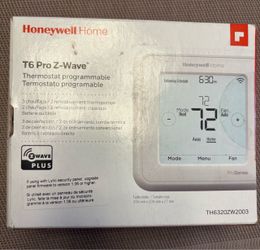 Honeywell Home T6 Pro Z-Wave Programmable Thermostat (TH6320ZW2003) - NEW