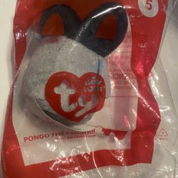 937. Unopened McDonald’s HappyMeal Toy “Ty Beanie Boos” 5 Pongo The Penguin. $2.00