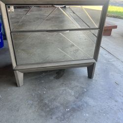 Mirror Side Table 