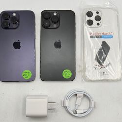 🔥Apple iPhone 14 Pro Max 512gb🔥Unlocked With Case, Charger And Warranty $560 Each