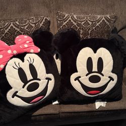 Mickey And Minnie Big One Disney Pillows 
