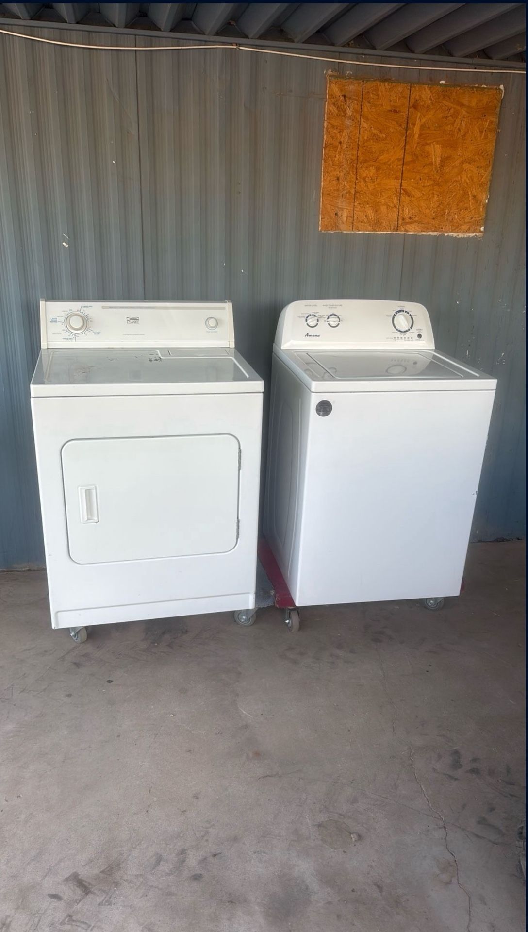 Washer And Dryer