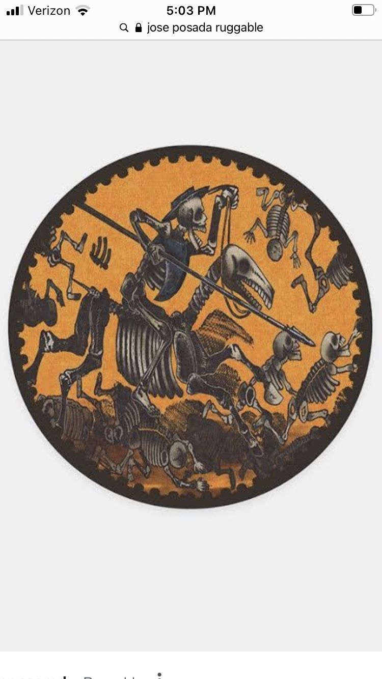 Jose Posada Round 8ft Rug