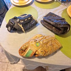 RIGHT  HAND  SOFTBALL GLOVE $ 40 FIRM PRICE 