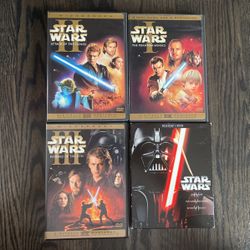 DVD Star Wars Movies 1-6 (I-VI)