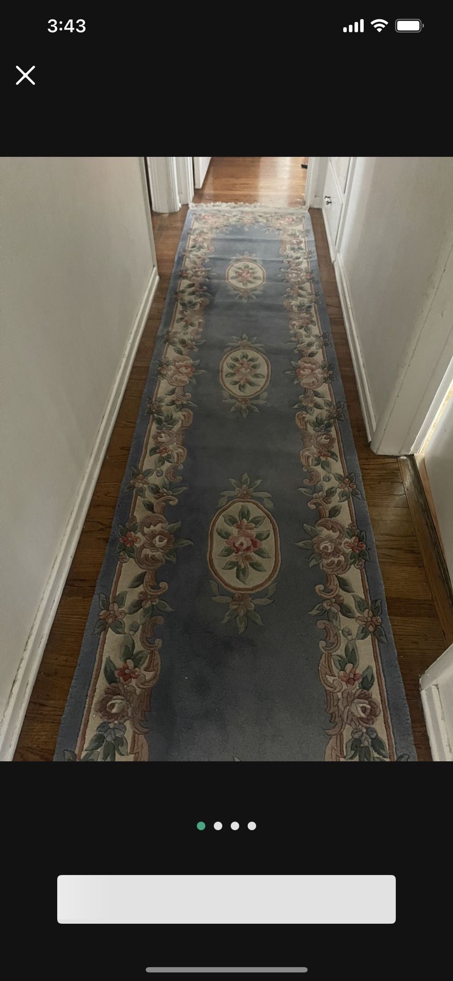 Antique Chinese Wool Rug