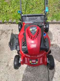 Toro super recycler personal pace self propelled commercial mower