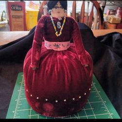 Navajo lady handmade pincushion