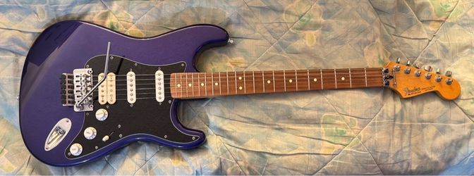 Blue Fender Stratocaster, 2001 HSS MEXICAN $650