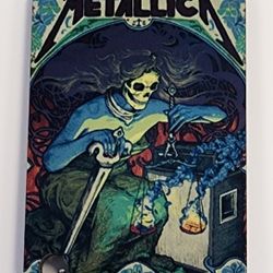 Metallica Concert Poster Keychain 