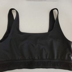 Victoria's Secret Black Sports Bra Size Large 