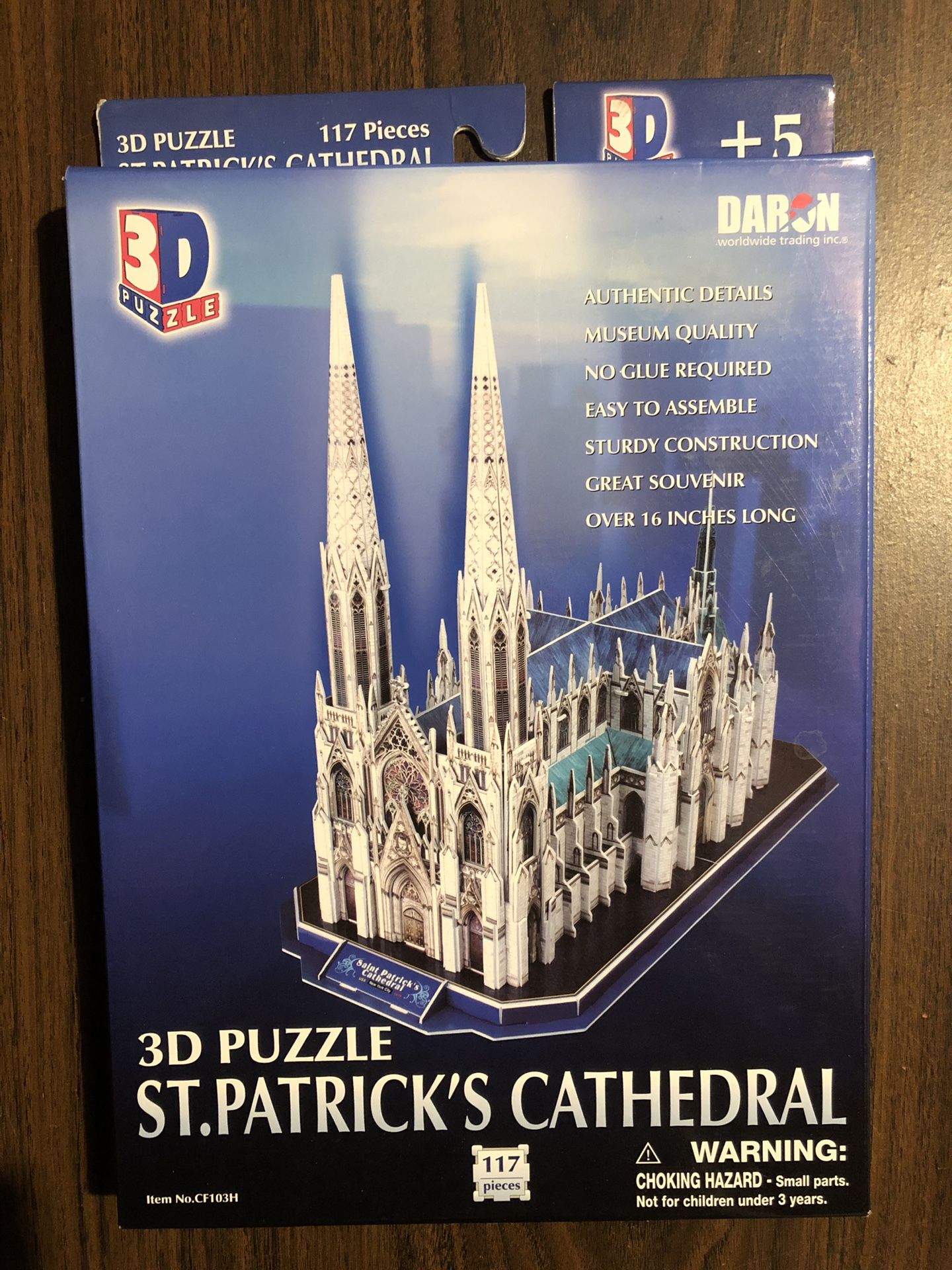 Saint Patrick’s Cathedral 3-D puzzle by Daron