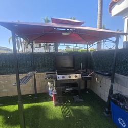 Nexgrill ,65% Full tank ,canopy 