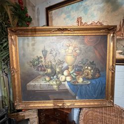 Oil On Canvas Large 56 X 44