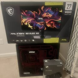 MSI Aegis 2 with 27” MSI OLED 