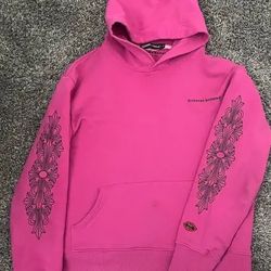 Chrome Hearts Pink Hoodie