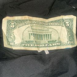 Rare 5 Dollar Bill From 1995 