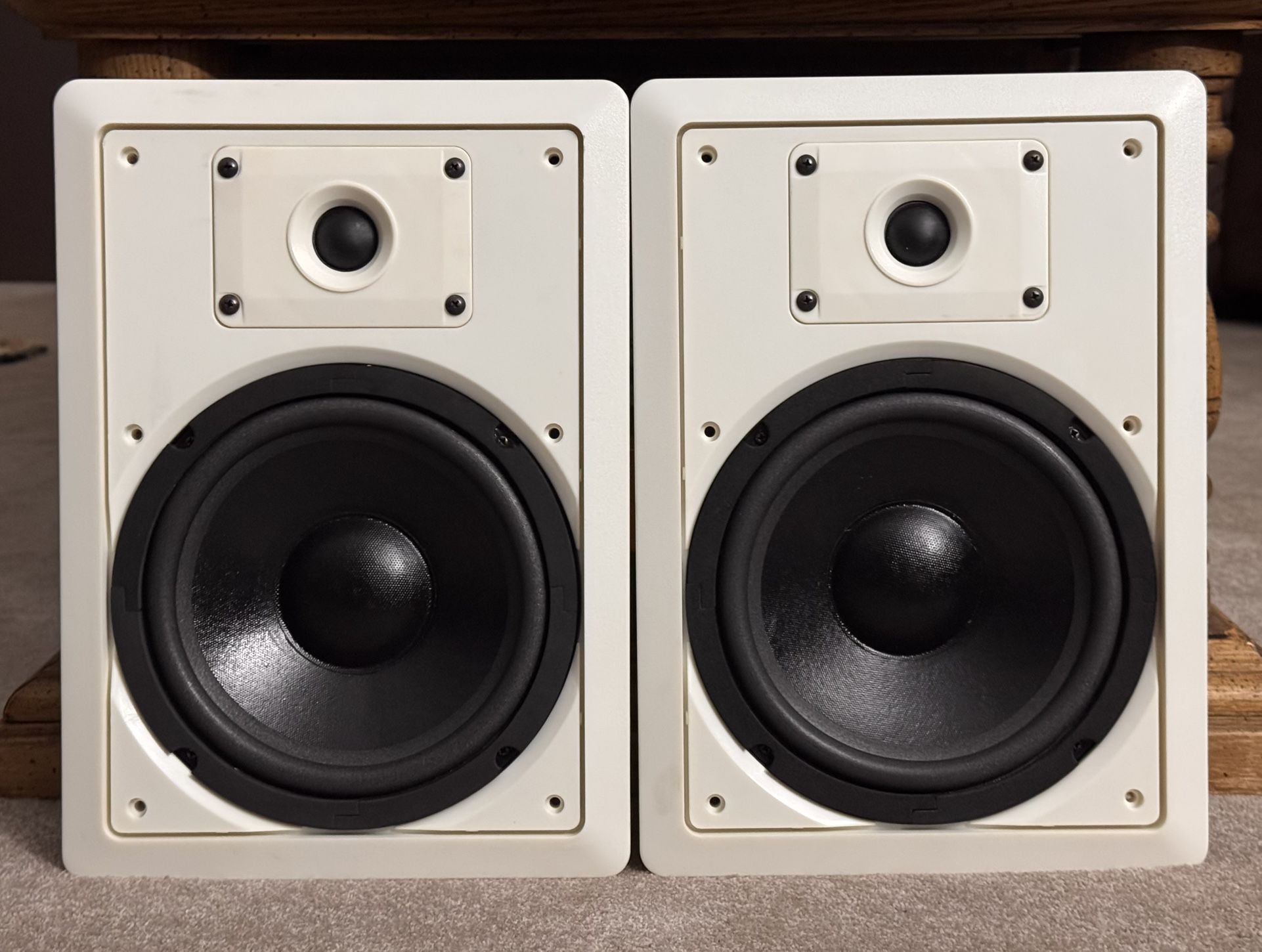 In Wall Speakers (Brand Unknown) 14” X 10” - Mint