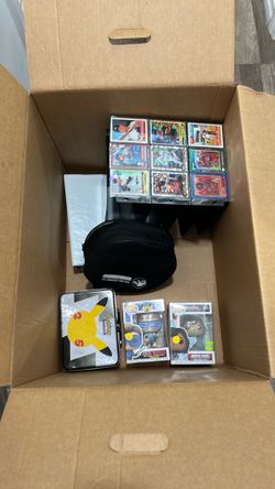 Mixed lot Pokémon binder sport cards Funkos