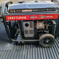 3,500 Watt Craftsman  Generator 