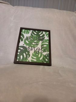 Welcome to the Jungle Wooden Wall Decor