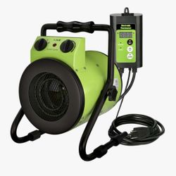 Gardtech Greenhouse Heater with Digital Thermostat, 1500W Portable Outdoor Heater with Overheat Protection, Grow Tent Heaters [Stro NEW Retails $129.9