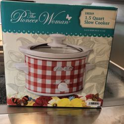 The Pioneer Woman 1.5 Quart Slow Cooker 
