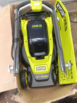 Ryobi lawn mower 18 volt