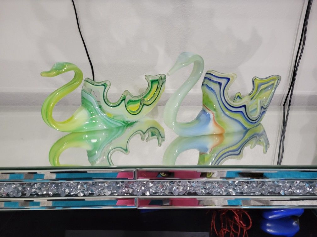 Vintage Murano Glass Duck