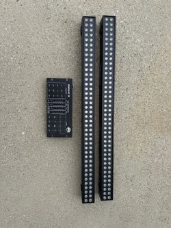 Two AcueLighting Pixel-8 bars + ADJ RGBW4C Controller Not Tested - Pickup in 91706
