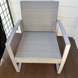 2 Patio Chairs 
