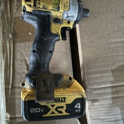DEWALT Impact Drill + Battery