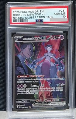 Team Rocket Mewtwo PSA 10