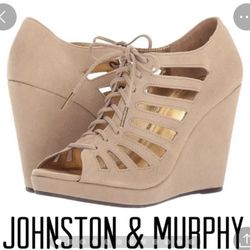 Johnston & Murphy Wedge Heel