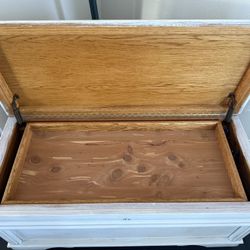 Solid Oak Hope Chest 