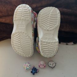 Squishmallow Crocs size 12 kids