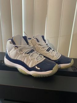 Air Jordan Navy Blue 11s