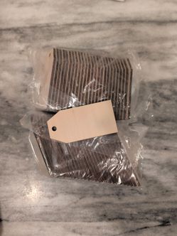 Unfinished Wood 4"x2" Blank Gift Tags