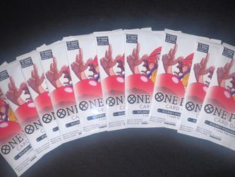 BRAND NEW SEALED (10) Round 1 x One Piece Packs